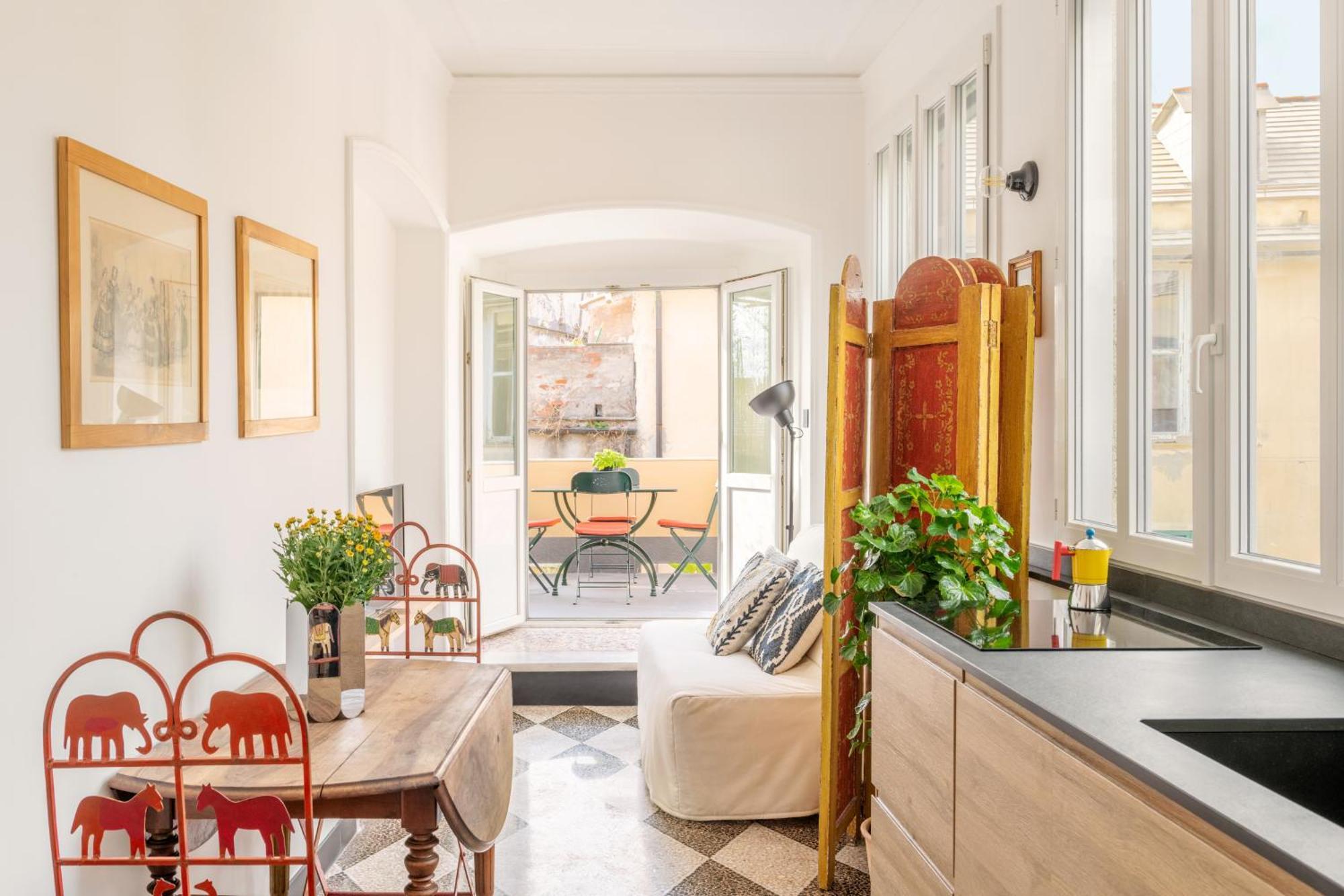Cosy Apartment With Terrace Генуа Екстериор снимка